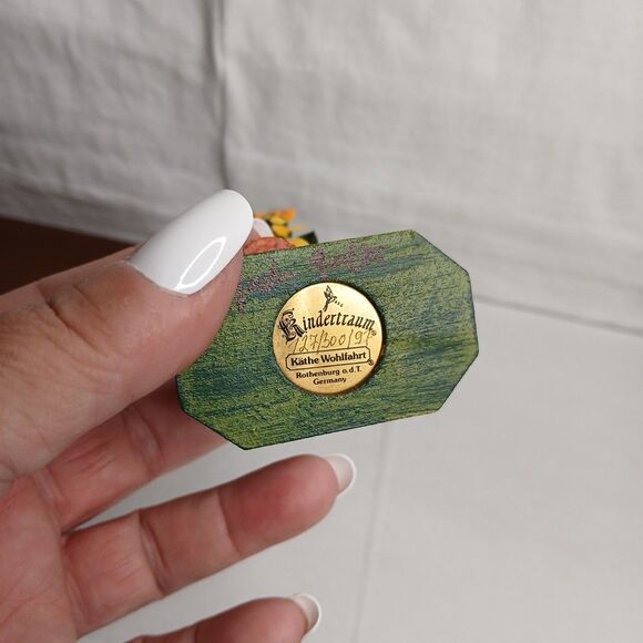 Kathe Wohlfahrt Kindertraum  1997 Sunflower Girl Limited Edition 127/300 - Picture 9 of 12